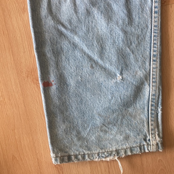 Vintage distressed Levis 619 orange tab - Picture 10 of 13